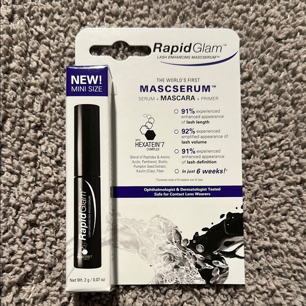 NWT mini RapidGlam Lash Enhancing Mascserum